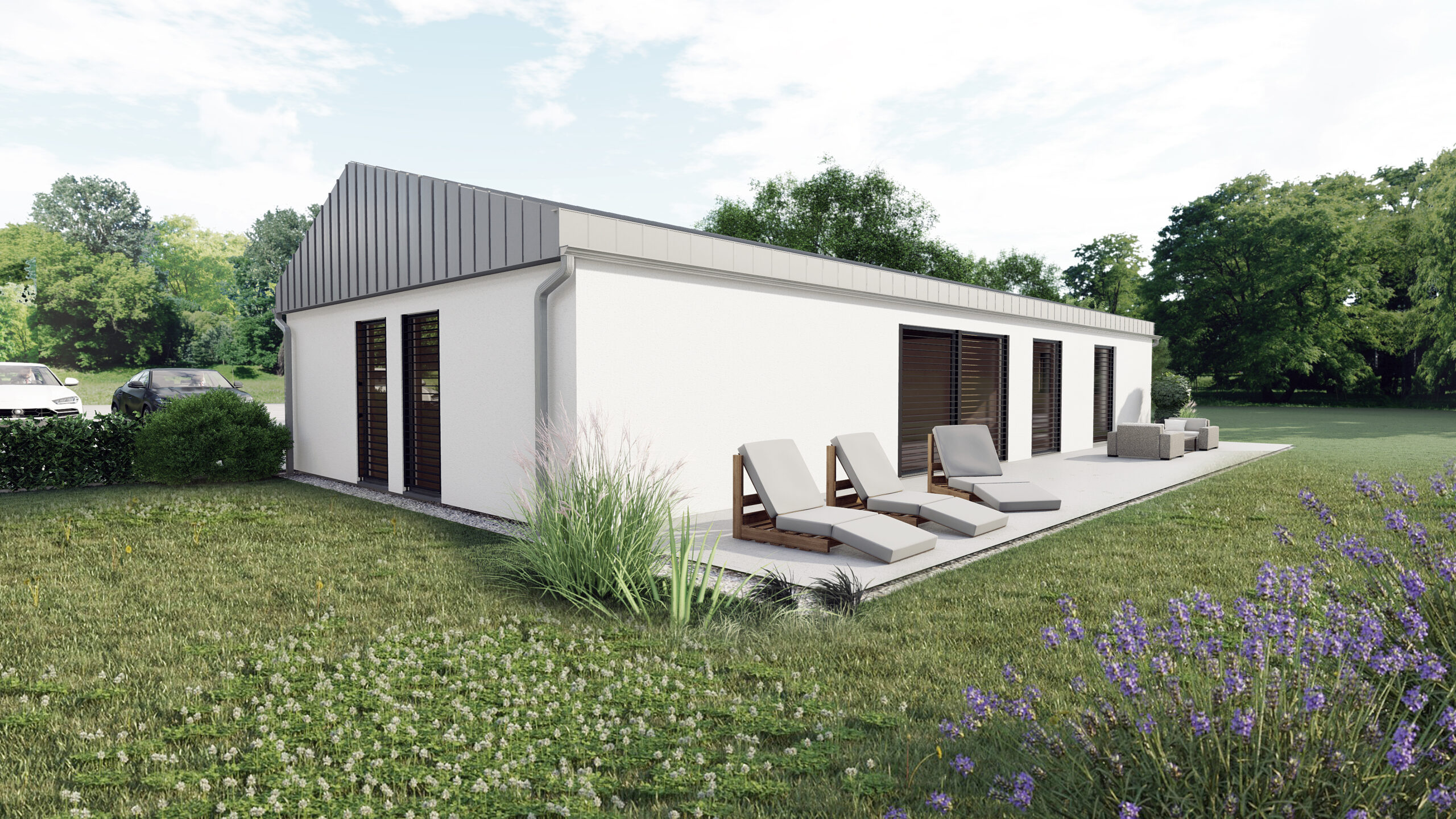 Bungalov 4+kk 151,2m2