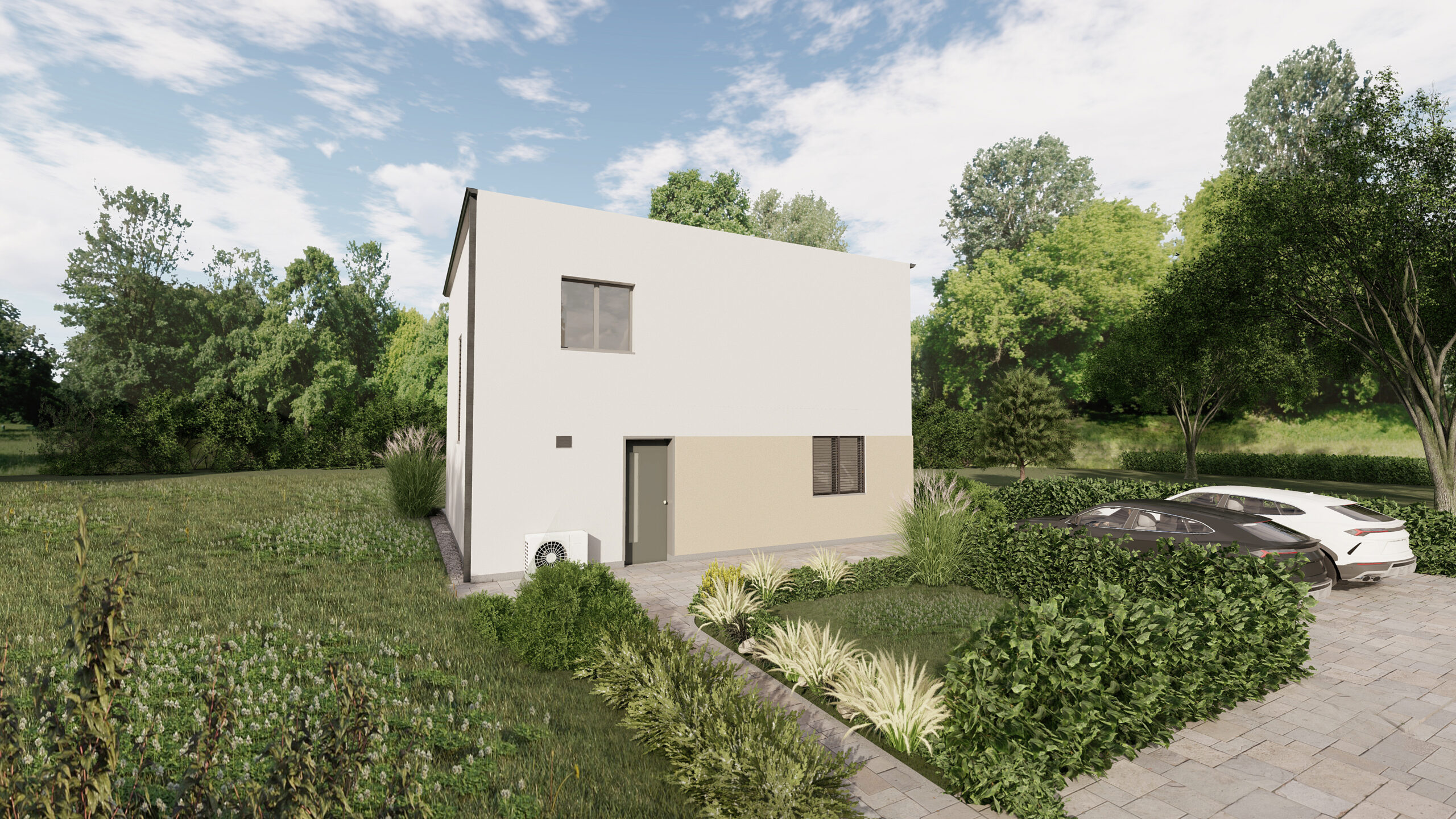 Dvoupodlažní rodinný dům 87,22 m2