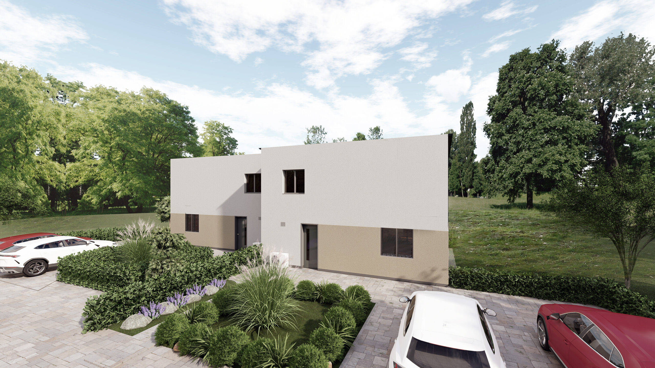 Dvojdům – dvoupodlažní bytová jednotka 171,5 m2